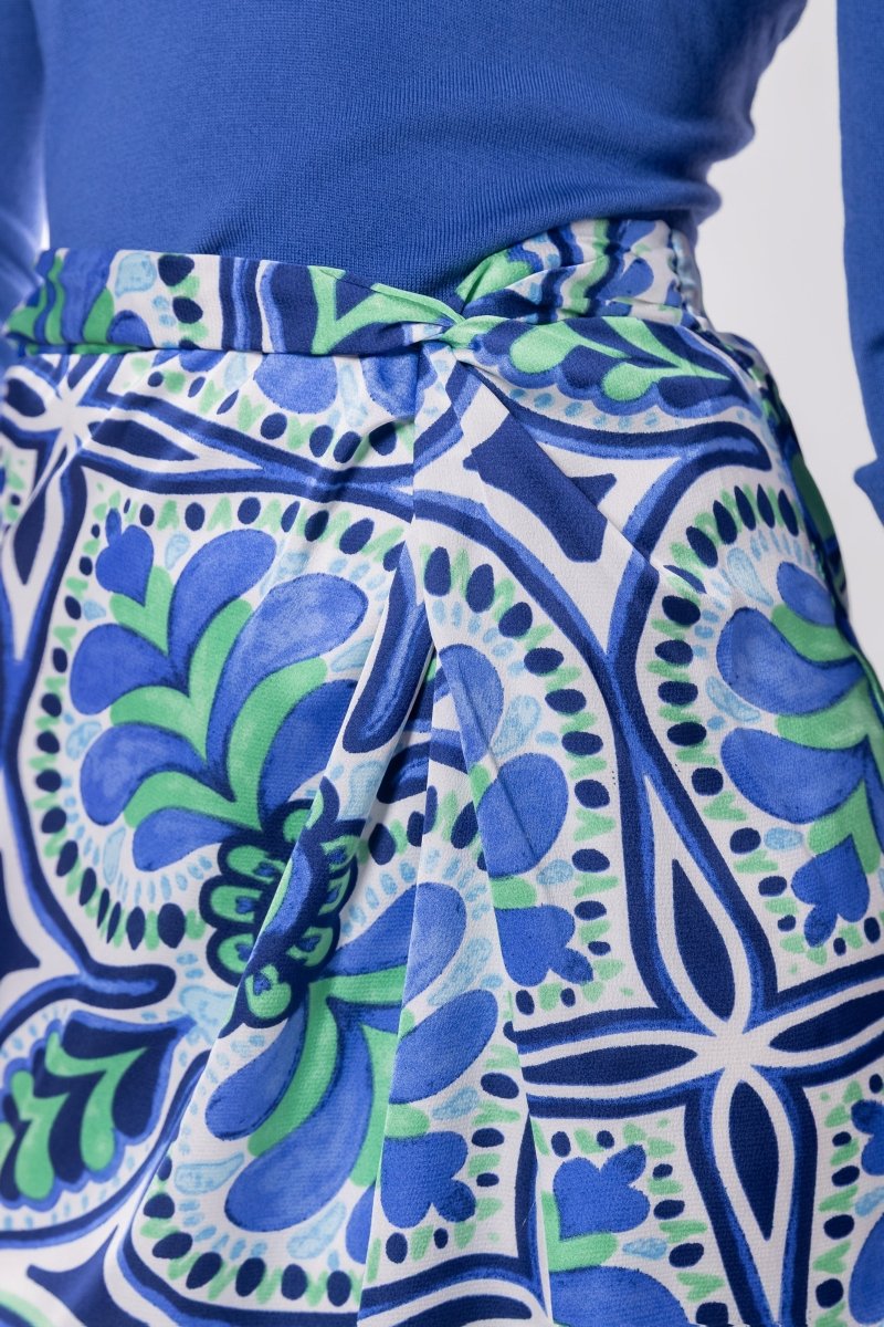 Adalyn Skirt (Blue Green) - Skirt - Yakira Bella