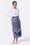 Adalyn Skirt (Navy Pattern) - Skirt - Yakira Bella