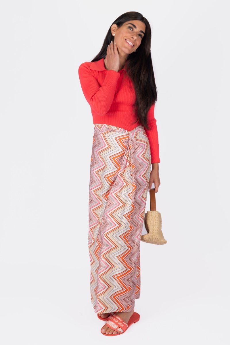 ADALYN SKIRT (ORANGE) - Skirt - Yakira Bella