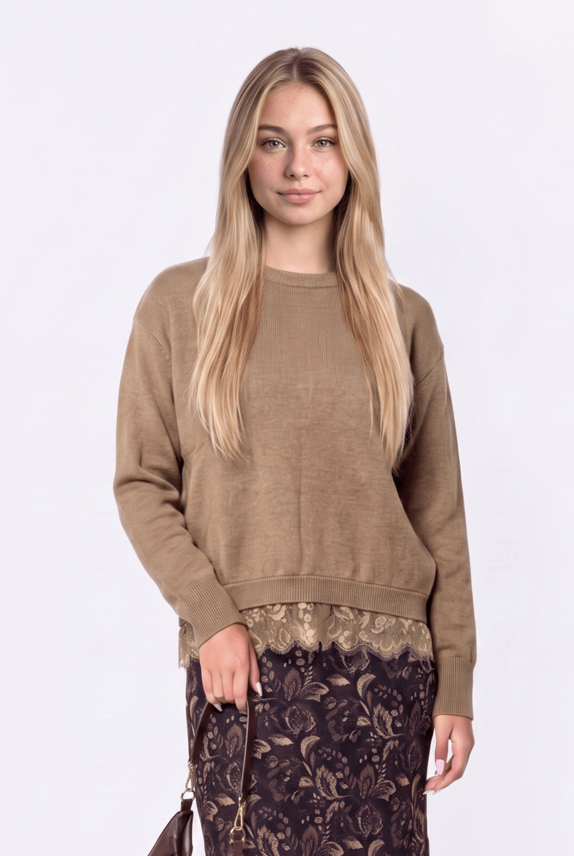 Adena Top (Camel) - Top - Yakira Bella