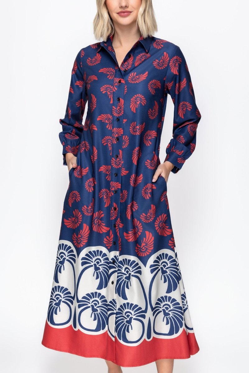 ALANI DRESS (NAVY) - Dress - Yakira Bella