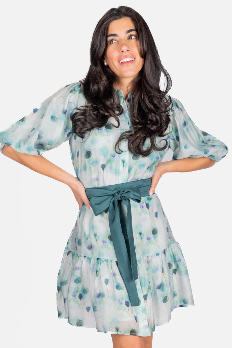 ALENA DRESS 36" (GREEN) - Dress - Yakira Bella