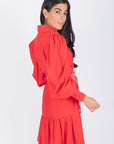 ALEX DRESS 37" (RED) - Dress - Yakira Bella