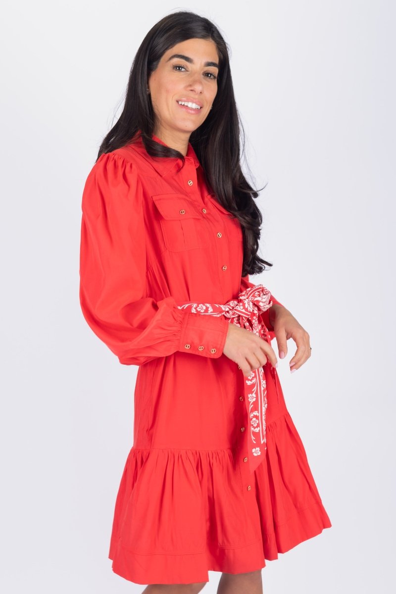 ALEX DRESS 37&quot; (RED) - Dress - Yakira Bella