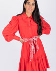 ALEX DRESS 37" (RED) - Dress - Yakira Bella