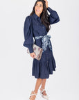 ALEX DRESS 41" (NAVY) - Dress - Yakira Bella