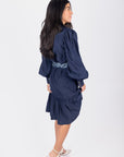 ALEX DRESS 41" (NAVY) - Dress - Yakira Bella