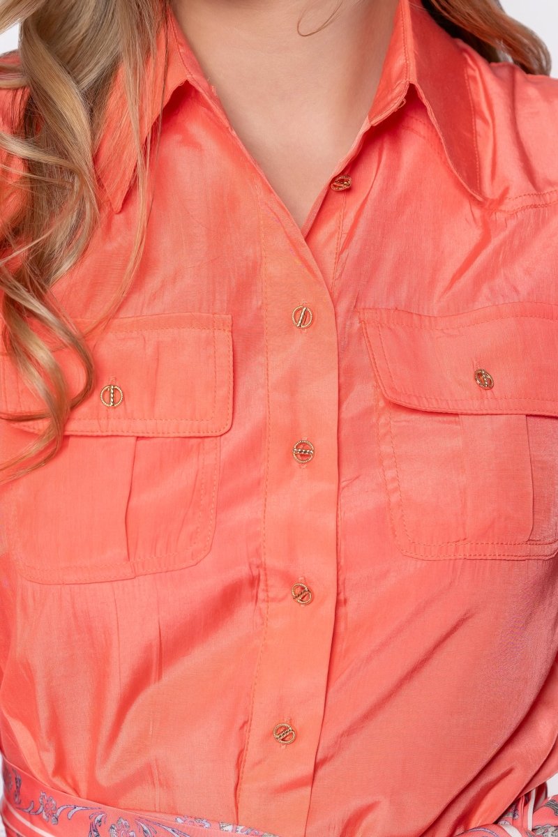 Alex Dress 53" (Coral Pink) - Dress - Yakira Bella