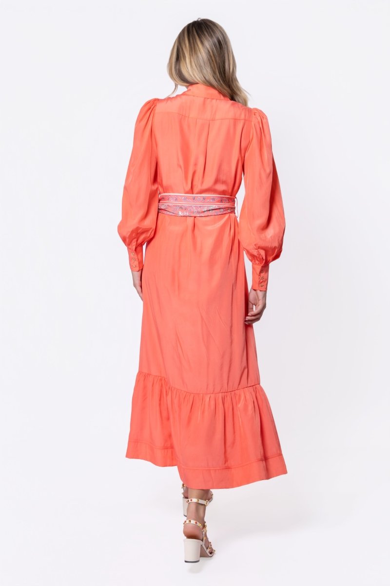 Alex Dress 53" (Coral Pink) - Dress - Yakira Bella