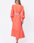 Alex Dress 53" (Coral Pink) - Dress - Yakira Bella