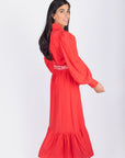 ALEX DRESS 53" (RED) - Dress - Yakira Bella