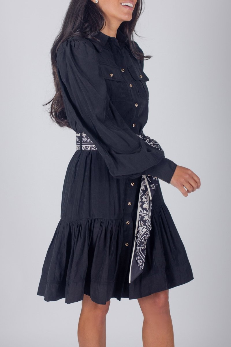 ALEX DRESS (BLACK) 37" - Dress - Yakira Bella