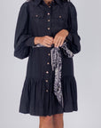 ALEX DRESS (BLACK) 37" - Dress - Yakira Bella