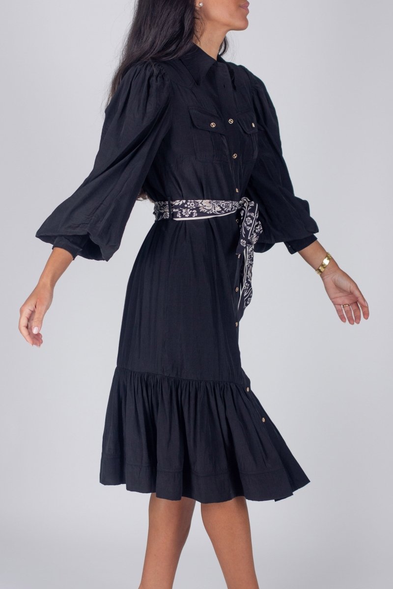 ALEX DRESS (BLACK) 41&quot; - Dress - Yakira Bella