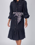 ALEX DRESS (BLACK) 41" - Dress - Yakira Bella