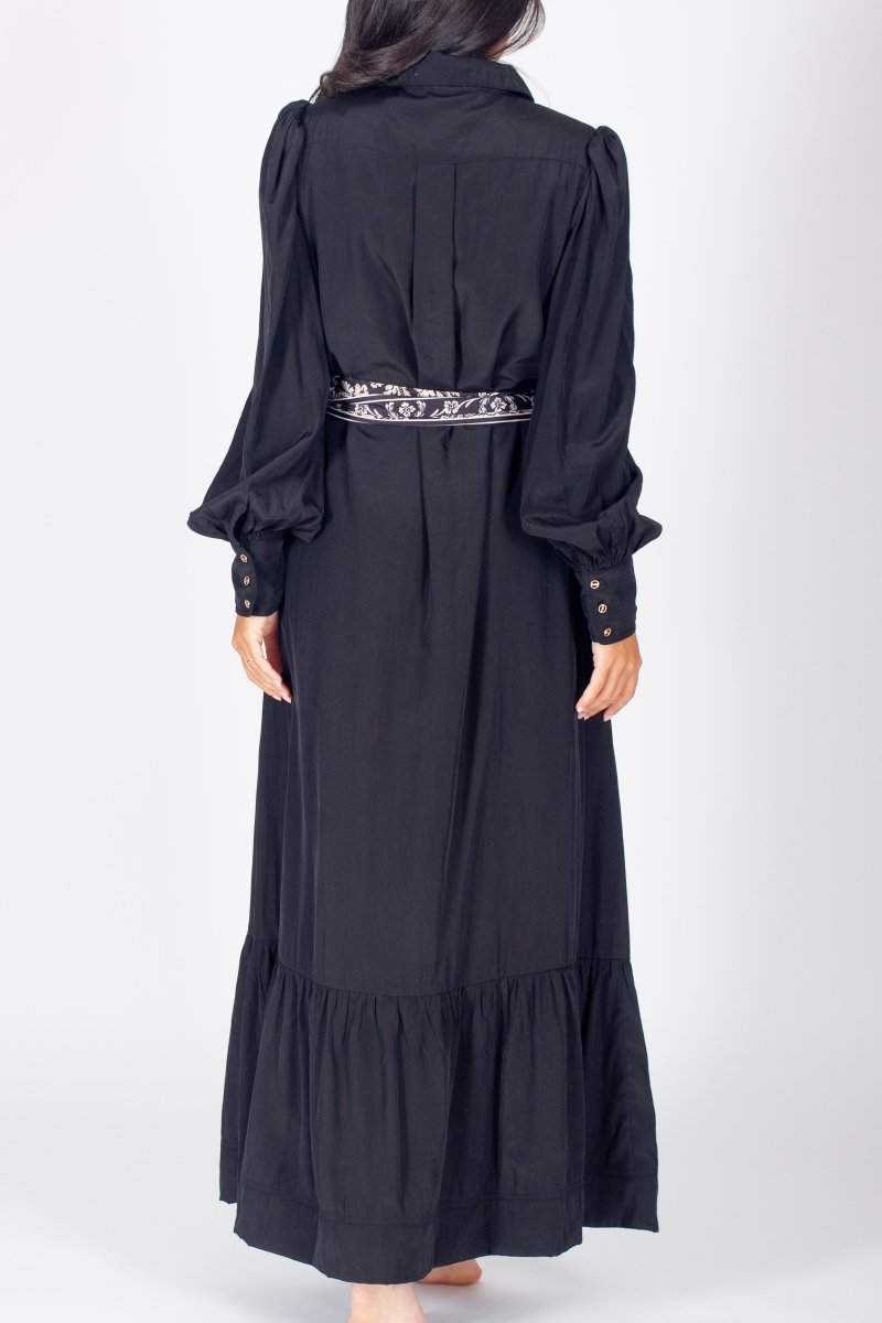 ALEX DRESS (BLACK) 53&quot; - Dress - Yakira Bella