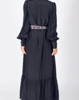 ALEX DRESS (BLACK) 53" - Dress - Yakira Bella