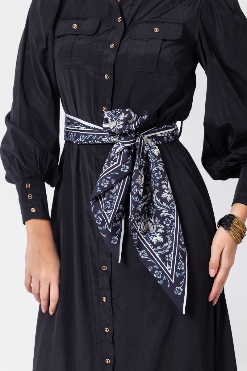 Alex Dress (Black) 53" - Dress - Yakira Bella