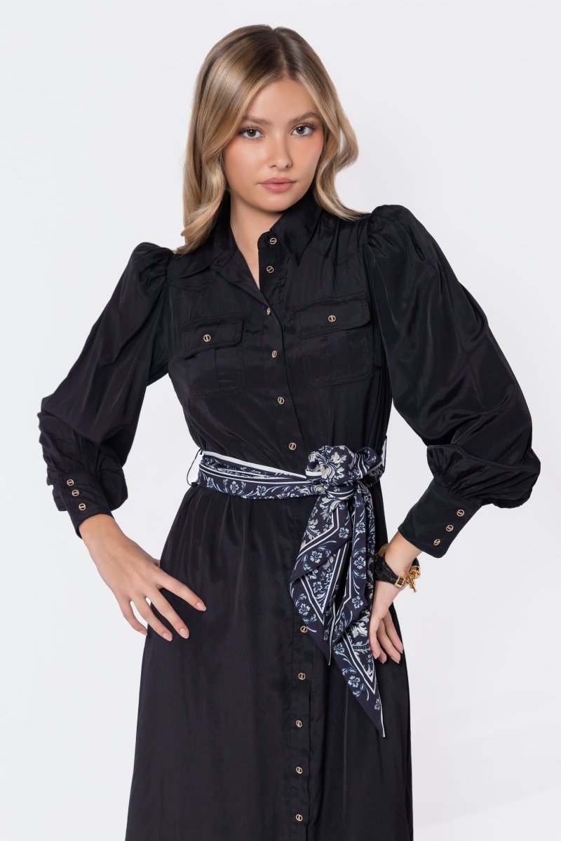 Alex Dress (Black) 53" - Dress - Yakira Bella