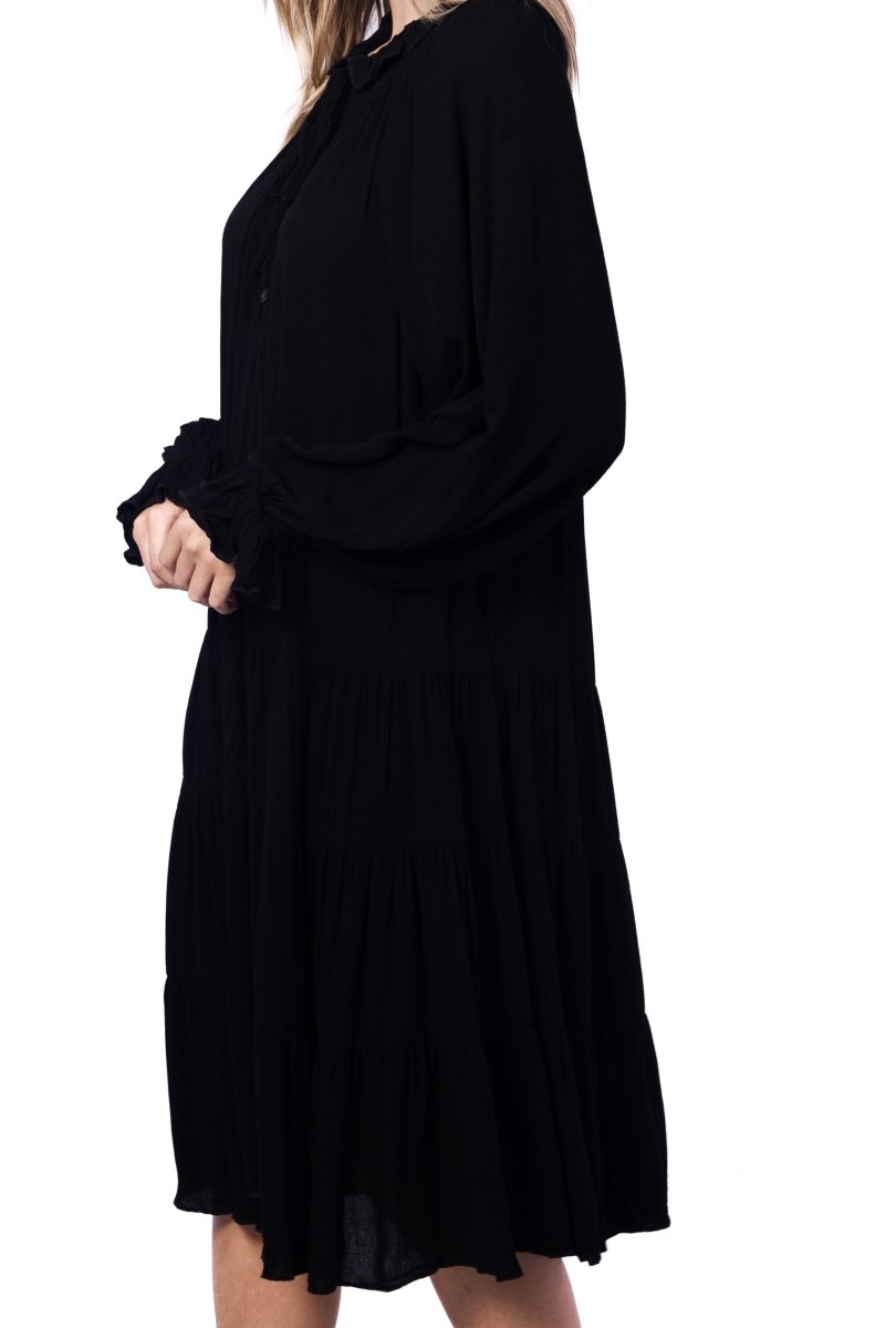 ALEXIS DRESS (Black) - Dress - Yakira Bella