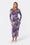 Alia Dress (Burgundy Multi) - Dress - Yakira Bella