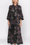 Alice Dress Long Sleeve 53" (Black Ground) - Dress - Yakira Bella