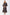 Alice Dress Long Sleeve 53" (Black Pattern) - Dress - Yakira Bella