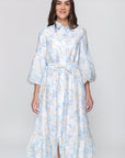 ALICE DRESS Long Sleeve (BLUE) - Dress - Yakira Bella