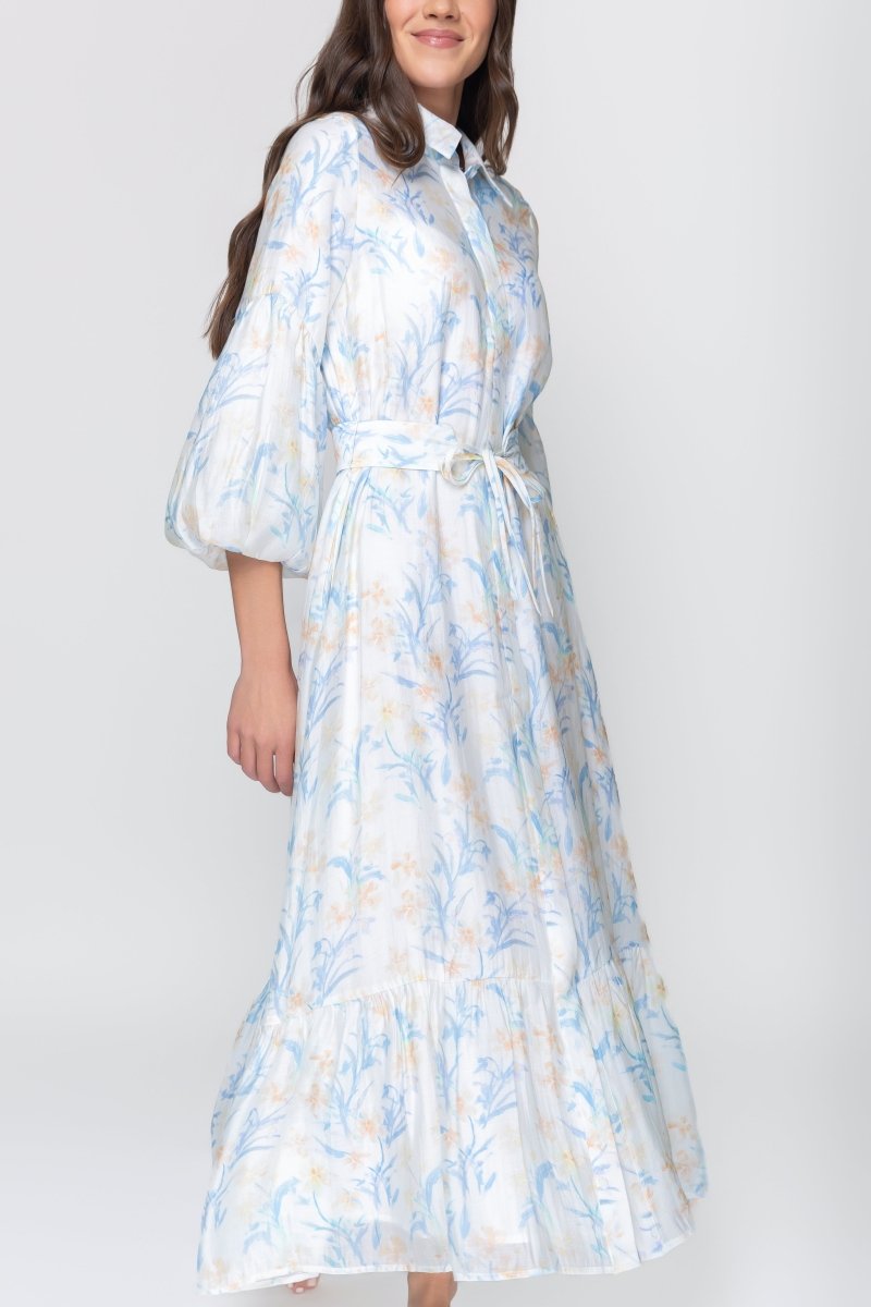 ALICE DRESS Long Sleeve (BLUE) - Dress - Yakira Bella