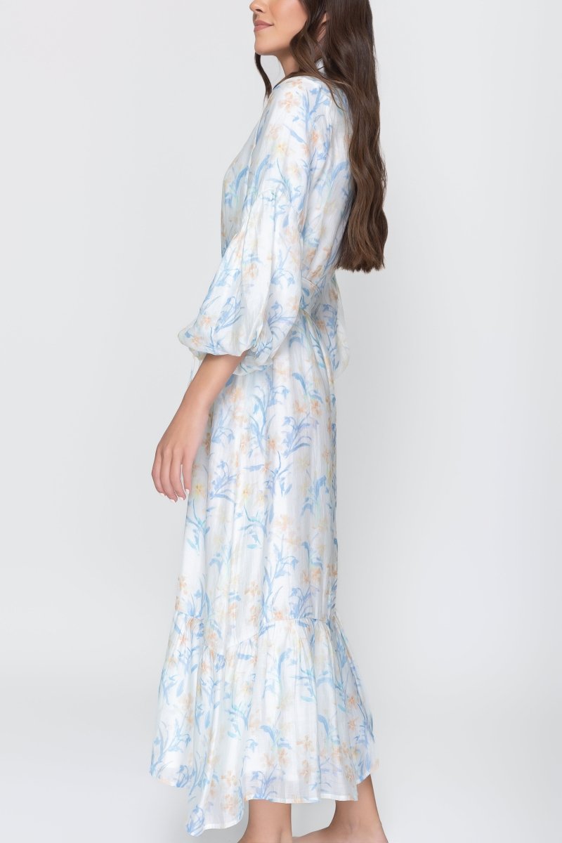 ALICE DRESS Long Sleeve (BLUE) - Dress - Yakira Bella