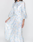 ALICE DRESS Long Sleeve (BLUE) - Dress - Yakira Bella