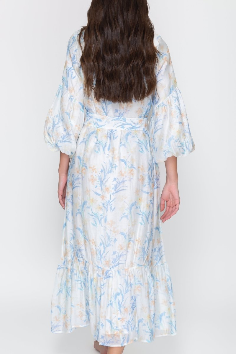 ALICE DRESS Long Sleeve (BLUE) - Dress - Yakira Bella