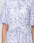 ALICE DRESS Short Sleeve (BLUE FLOWER) - Dress - Yakira Bella