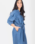 ALICIA DRESS (DENIM) - Dress - Yakira Bella