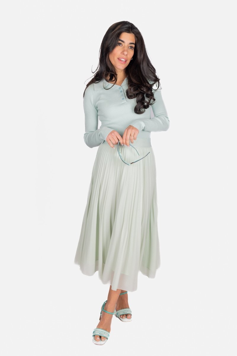 ALIYA SKIRT (LIGHT GREEN) - Skirt - Yakira Bella