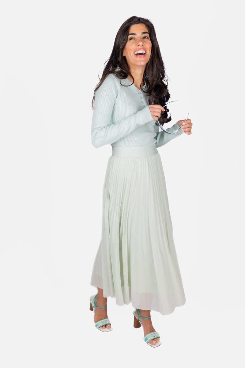 ALIYA SKIRT (LIGHT GREEN) - Skirt - Yakira Bella