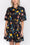 ALLIE DRESS Short Sleeve (BLACK/YELLOW) 36" - Dress - Yakira Bella