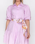 ALLIE DRESS Short Sleeve (LILAC SOLID) 36" - Dress - Yakira Bella