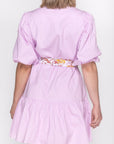 ALLIE DRESS Short Sleeve (LILAC SOLID) 36" - Dress - Yakira Bella