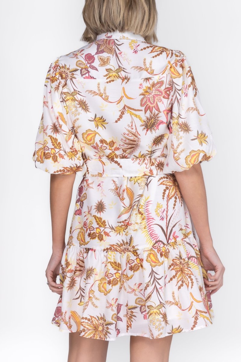 ALLIE DRESS Short Sleeve (MOCHA) 36" - Dress - Yakira Bella