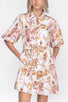 ALLIE DRESS Short Sleeve (MOCHA) 36" - Dress - Yakira Bella