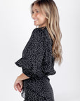 Alma Top (Black Polka Dot) - Top - Yakira Bella