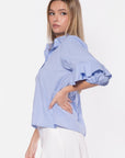 Alma Top (Light Blue) - Top - Yakira Bella
