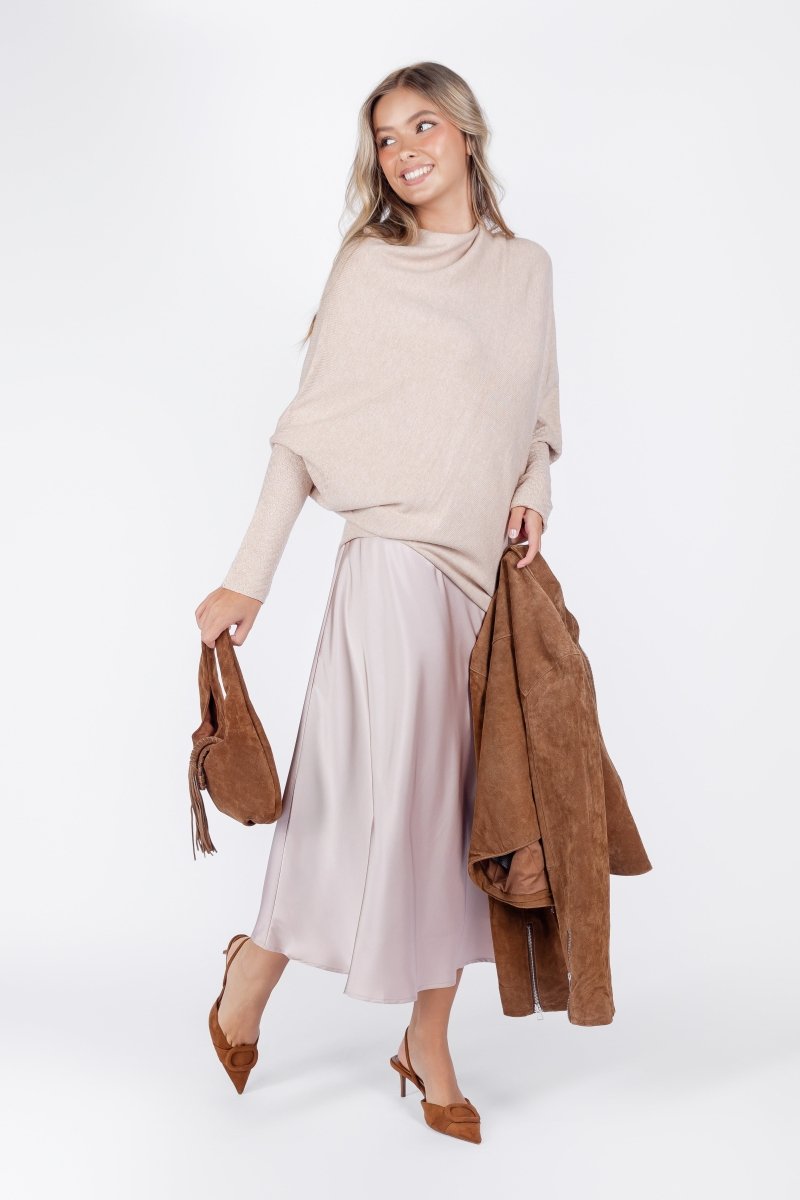 Alora Top ( Beige) - Top - Yakira Bella