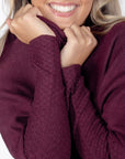 Alora Top ( Burgundy) - Top - Yakira Bella