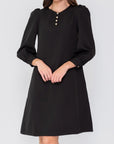 AMANDA DRESS (Black) - Dress - Yakira Bella