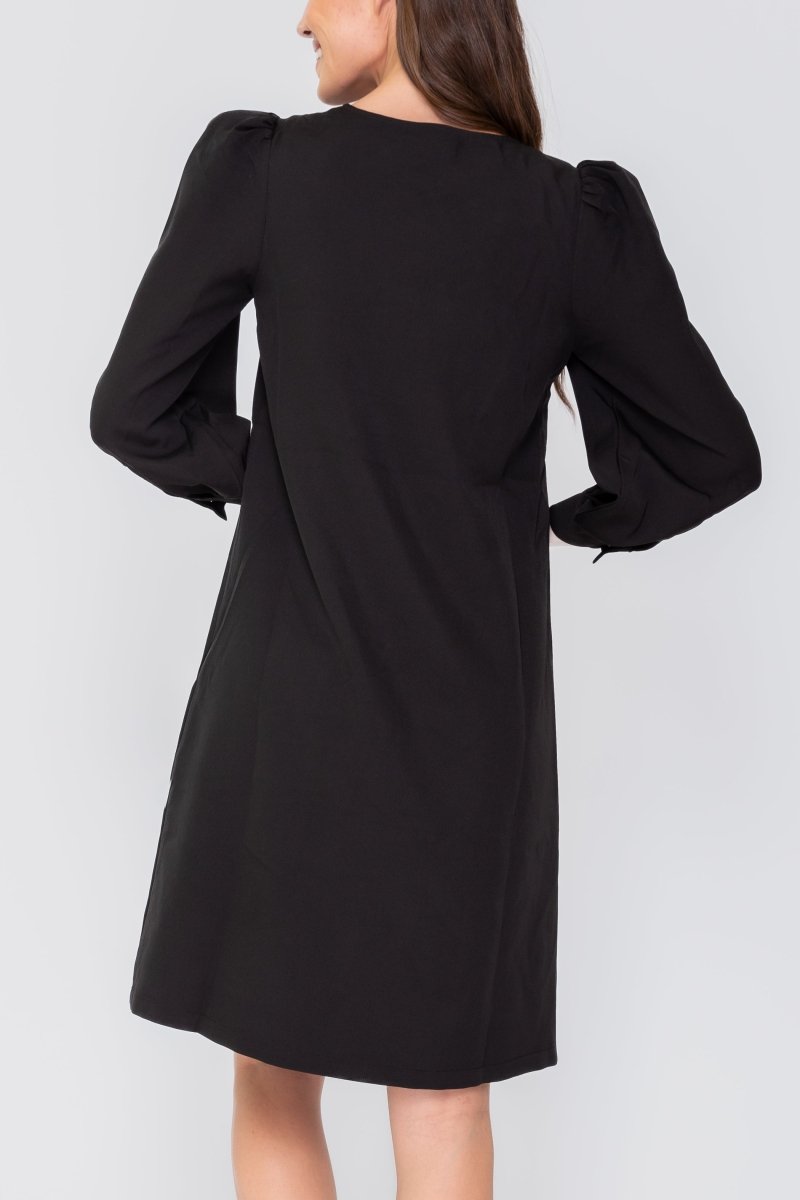 AMANDA DRESS (Black) - Dress - Yakira Bella