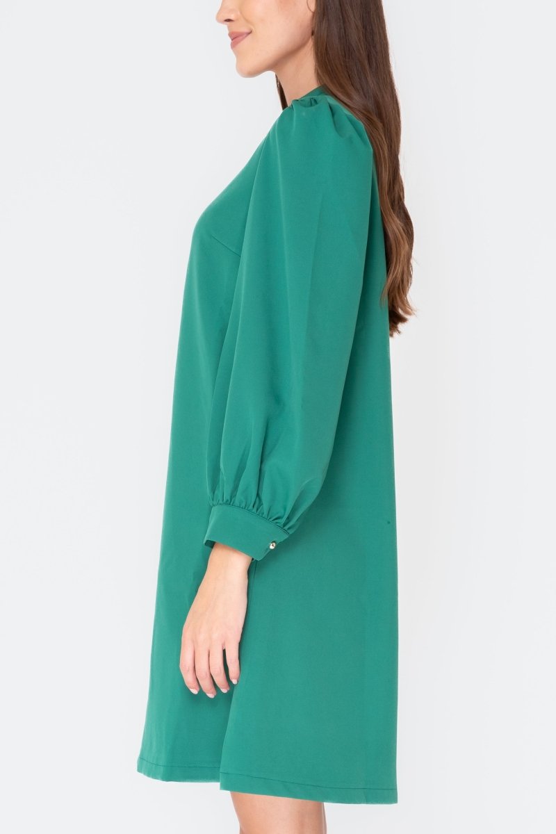 AMANDA DRESS (GREEN) 37.5" - Dress - Yakira Bella