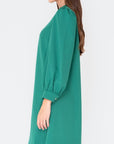 AMANDA DRESS (GREEN) 37.5" - Dress - Yakira Bella