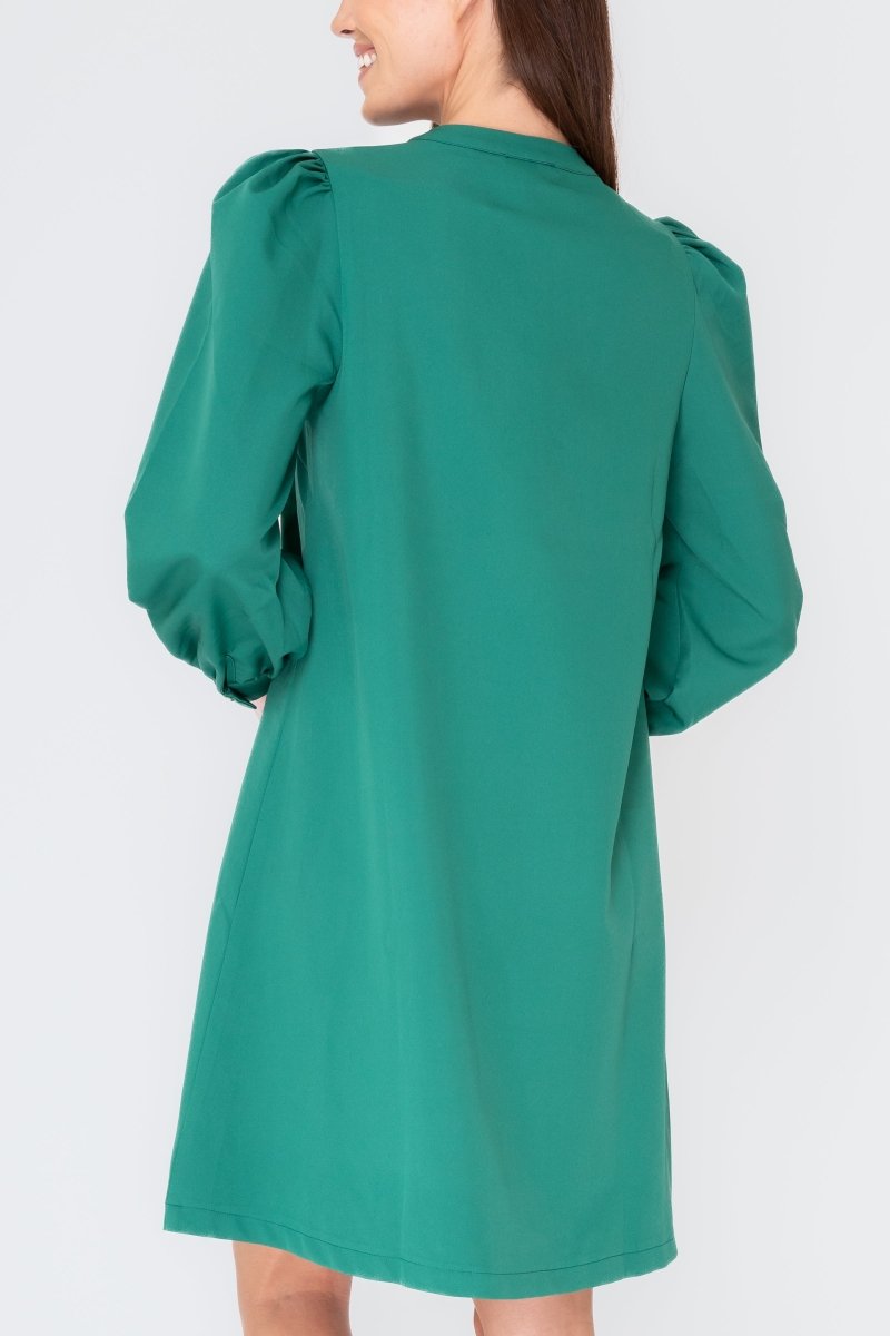 AMANDA DRESS (GREEN) 37.5" - Dress - Yakira Bella